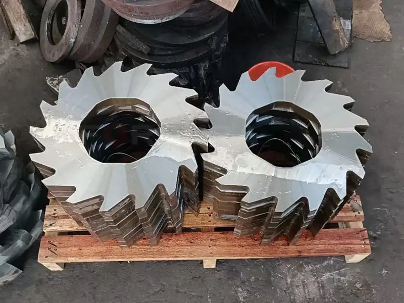 16 hooks shredder blades