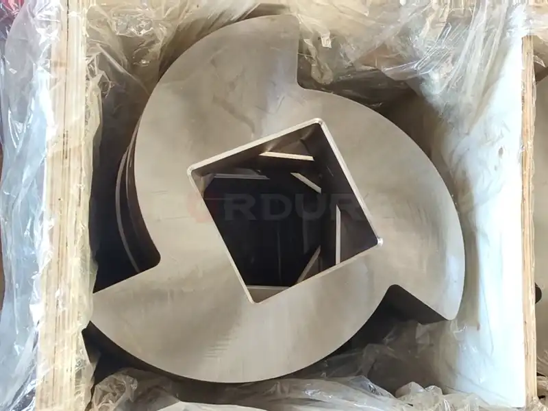 square inner shredder blades