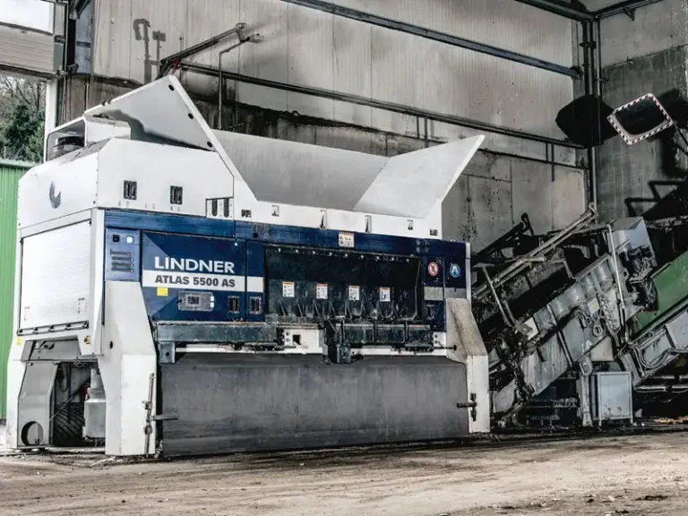 Lindner Atlas AS - Two Shaft Primary Shredder