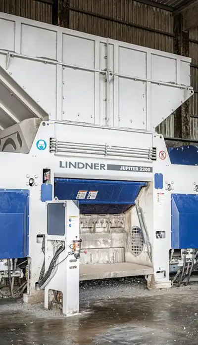 Lindner Jupiter - Single Shaft Shredder