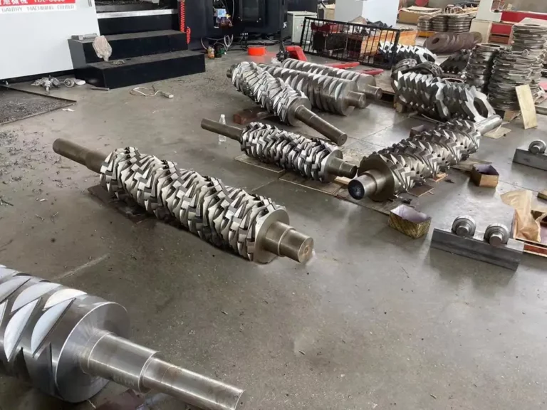 rotor for single shaft shredder
