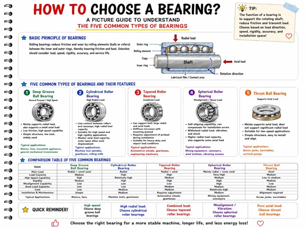 How to Choose the Right Bearing for Industrial Machinery