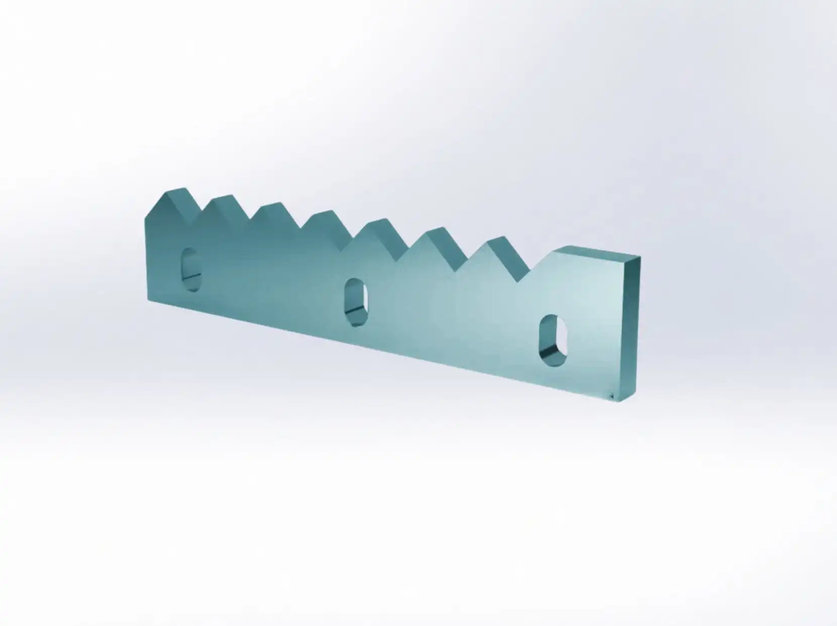 Left & Right Counter Knife 300x65x16 MM For GENOX Single Shaft Shredder