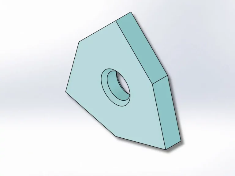 Blade 166.5X166.5X25.4 MM for ECOGREEN Eco Giant Shredder