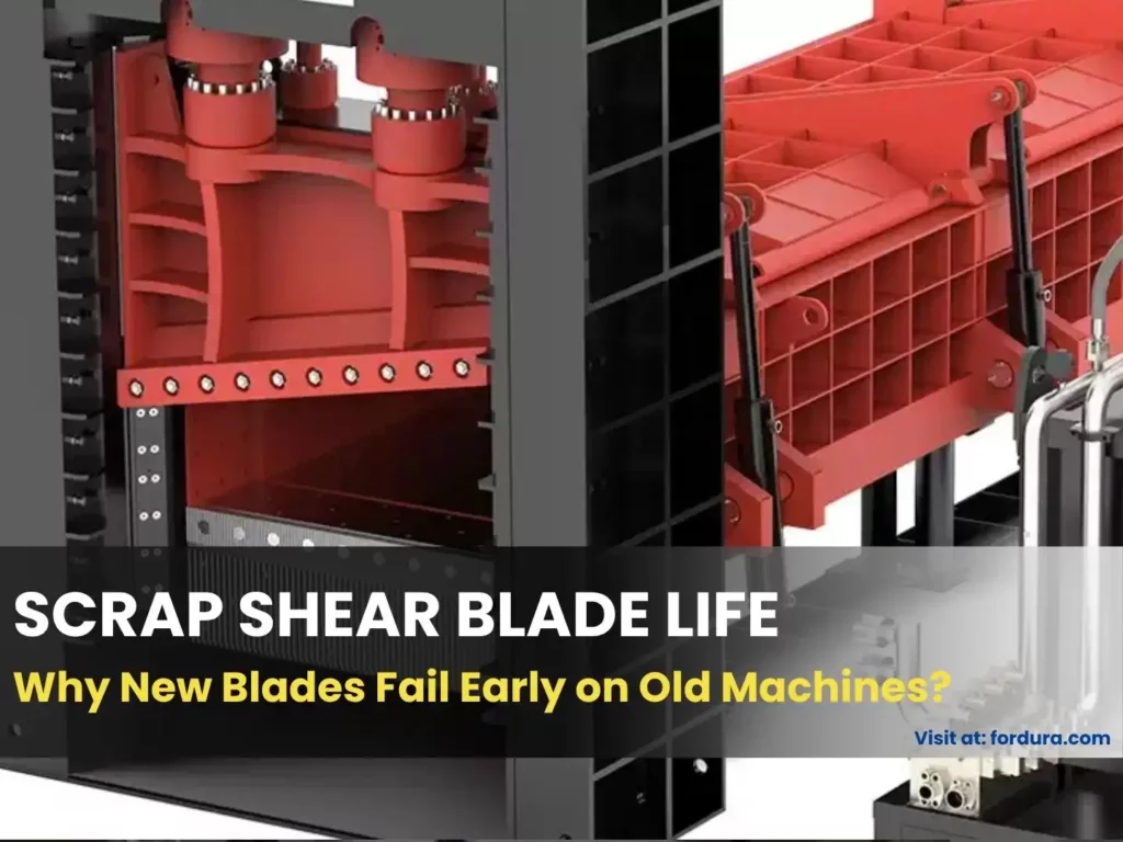 Scrap Shear Blade Life Why New Blades Fail Early on Older Machines