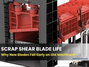 Scrap Shear Blade Life Why New Blades Fail Early on Older Machines